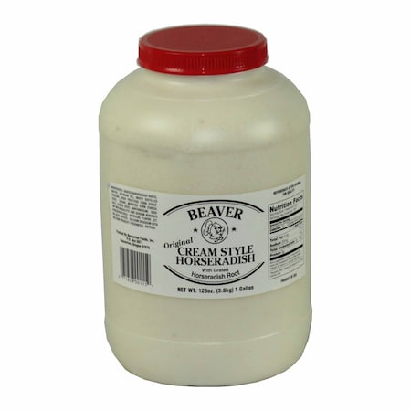 Beaver Beaver Cream Style Horseradish Mustard 1 gal. Jug, PK4 115-4